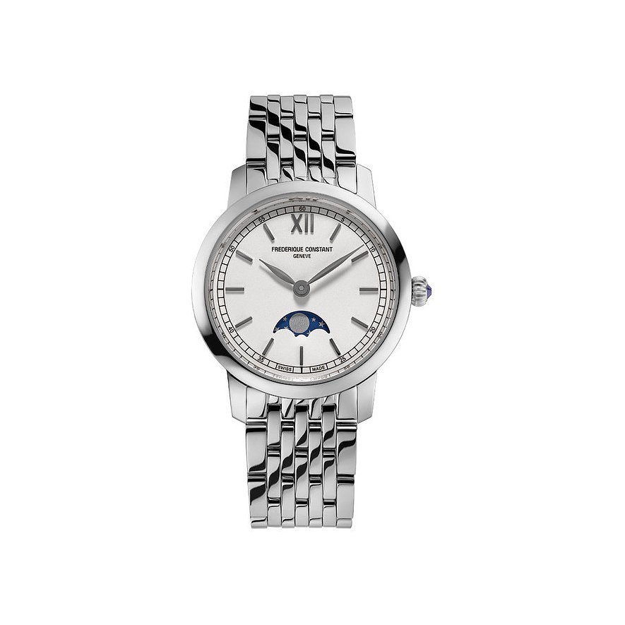 Frederique Constant Damenuhr Slimline Ladies Moonphase