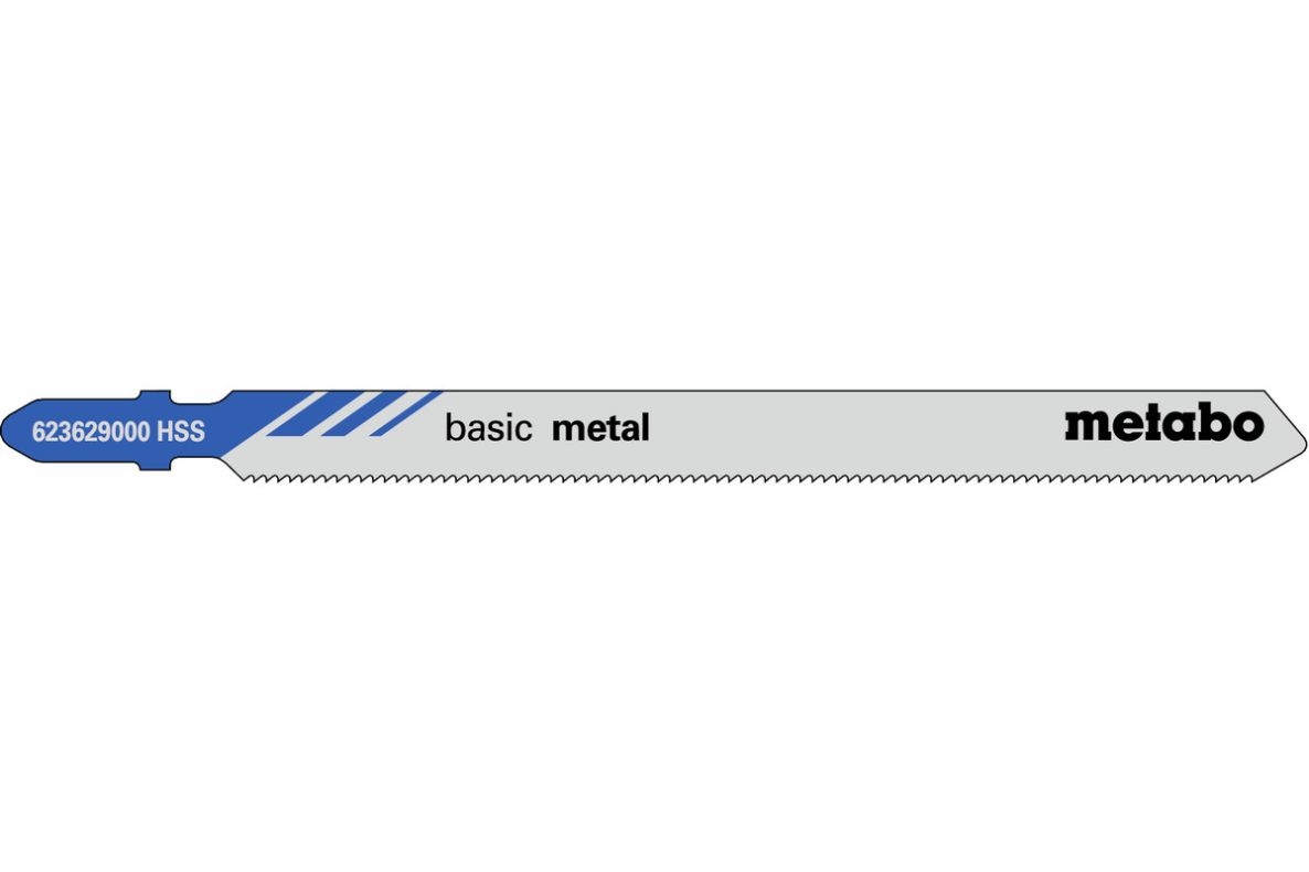 Metabo Accessoires 623623000 Decoupeerzaagbladen (25 st.) HSS 106/1,2 mm