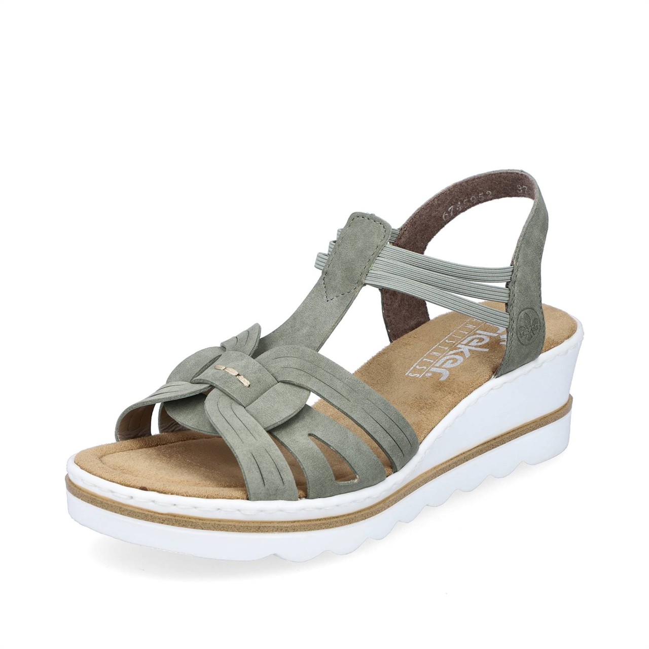 RIEKER Klassische Sandalen grün