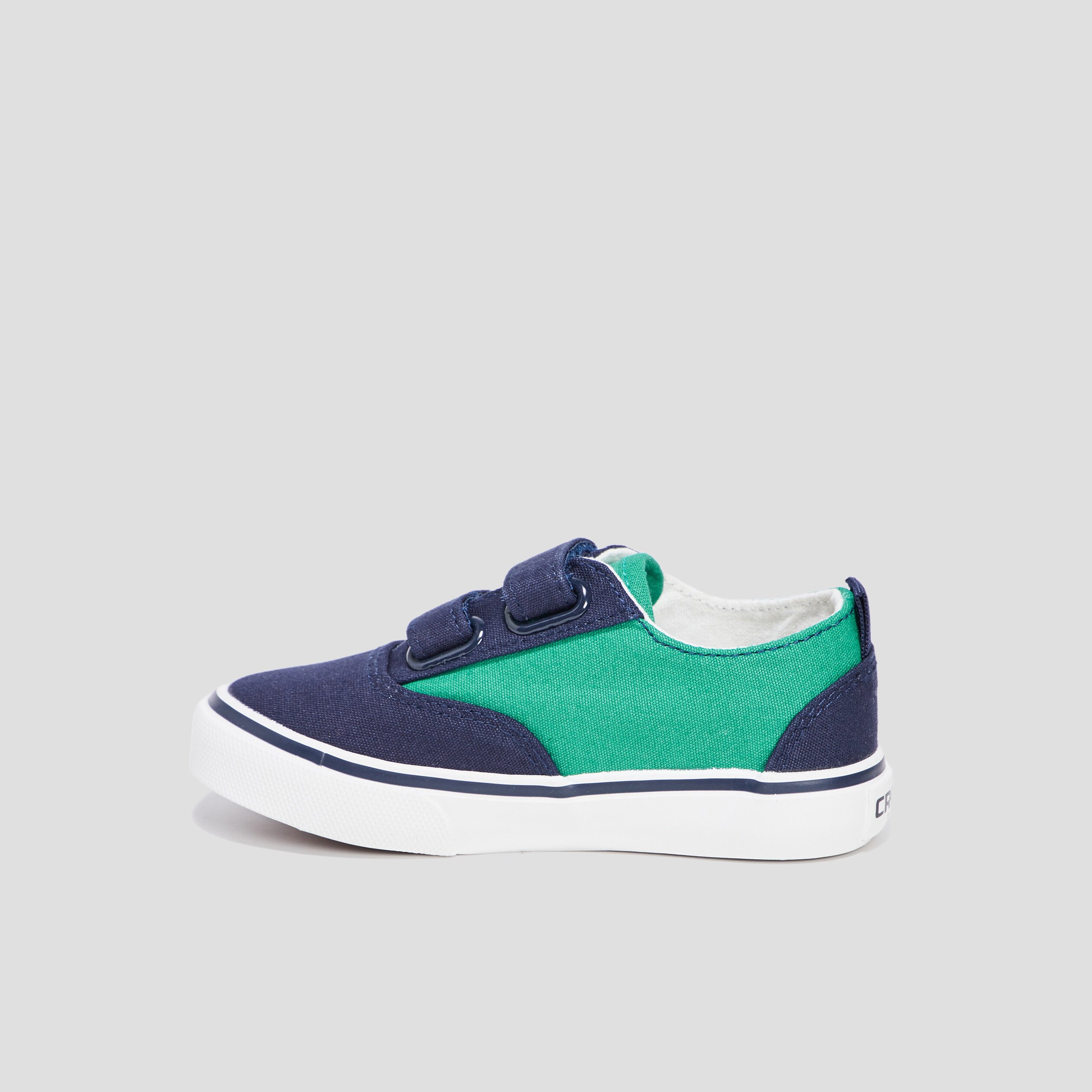 Tennis en toile à scratchs Creeks multicolore garçon | La Halle