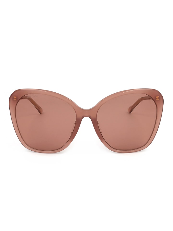 Jimmy Choo Damen-Sonnenbrille in Hellbraun günstig kaufen 59