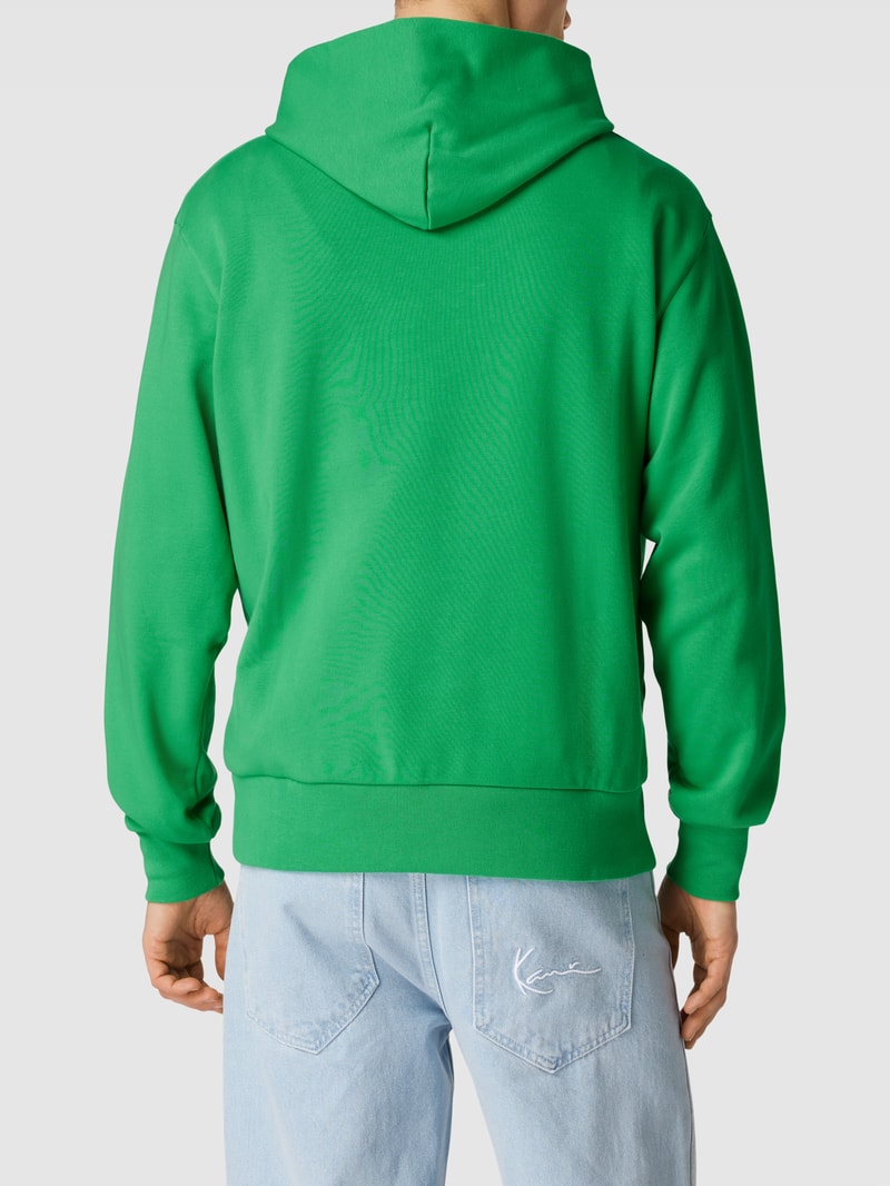 Hoodie mit Känguru-Tasche in grün