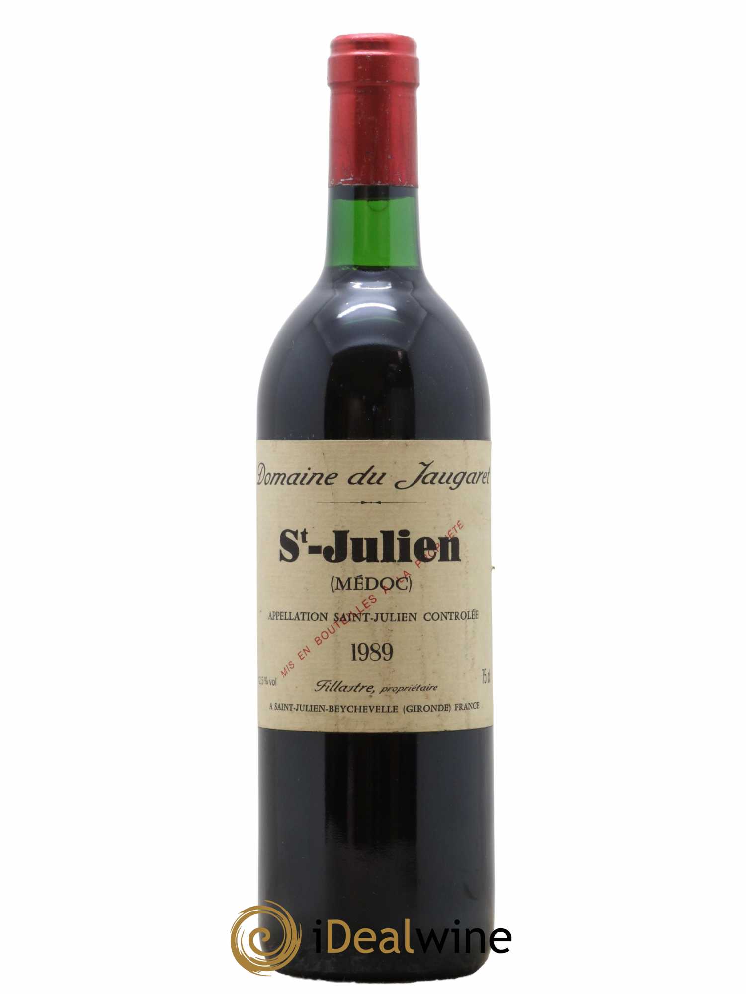 Domaine du Jaugaret  1989 - Lot de 1 Bouteille