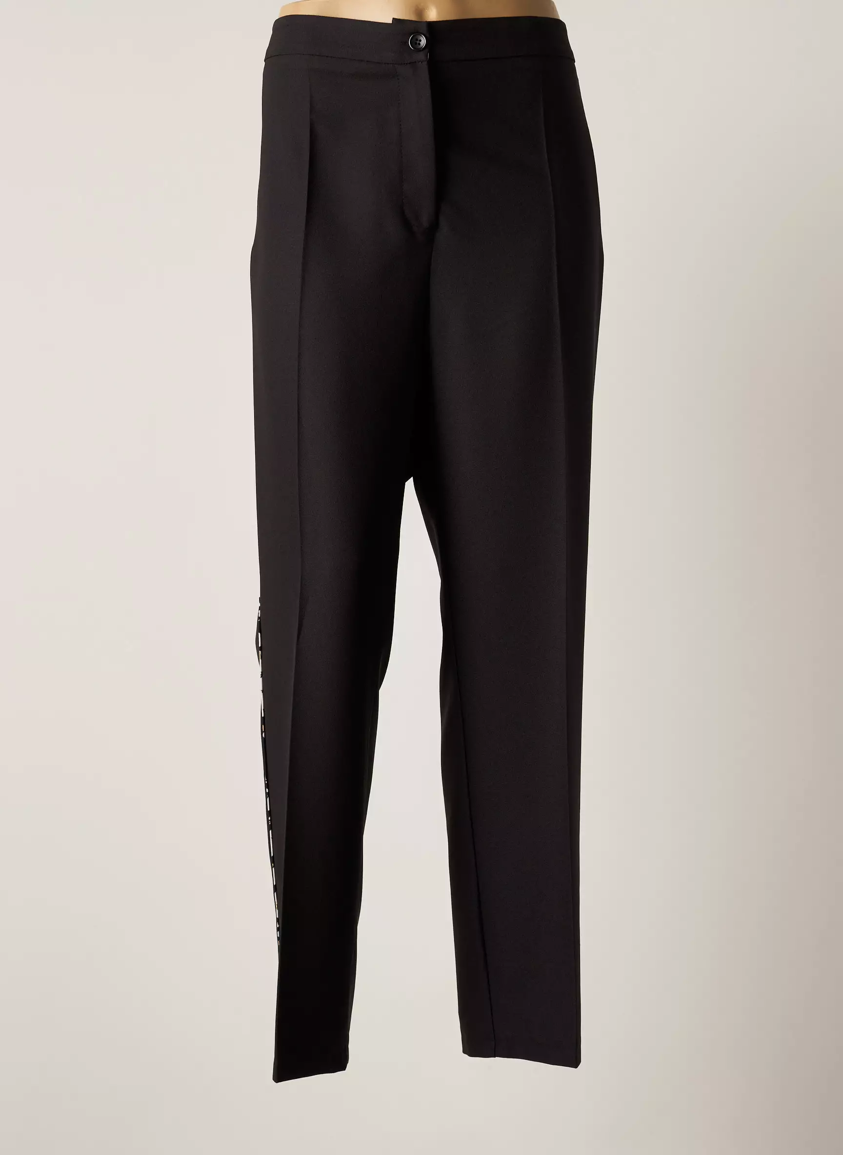 Fred Sabatier Pantalons Droits Femme couleur noir