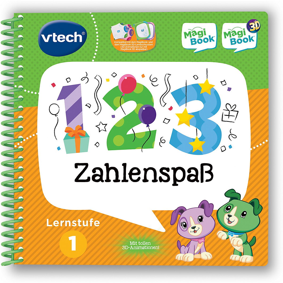 MagiBook-Lernbuch-Bundle: 3 Bücher der Lernstufe 1 (Tierbabys 3D, Form