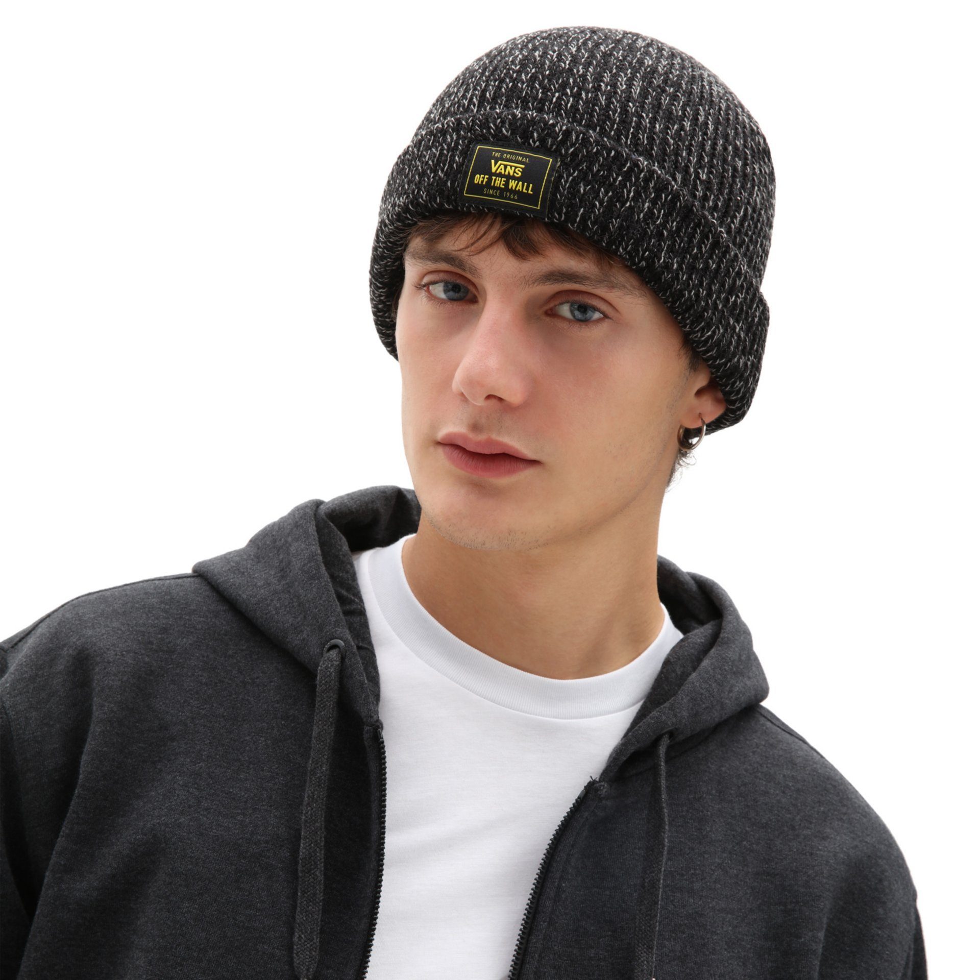 Vans Beanie MN BRUCKNER CUFF BEANIE mit Logo-Flag