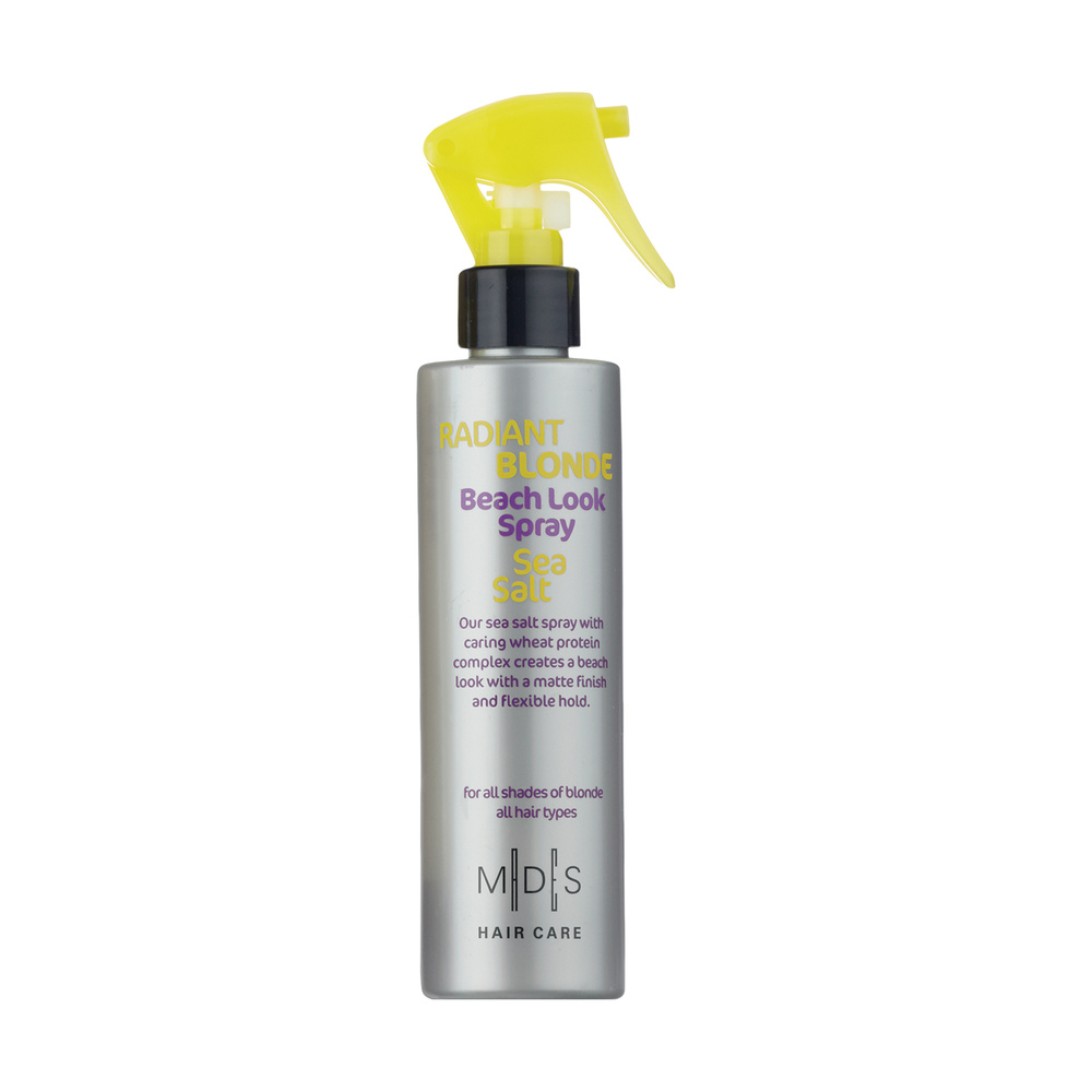 mades cosmetics RADIANT BLONDE spray look plage