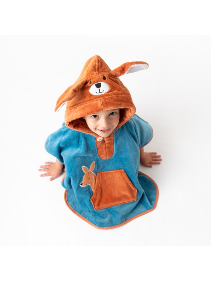 Schlummersack Frottee Badeponcho in Braun günstig kaufen