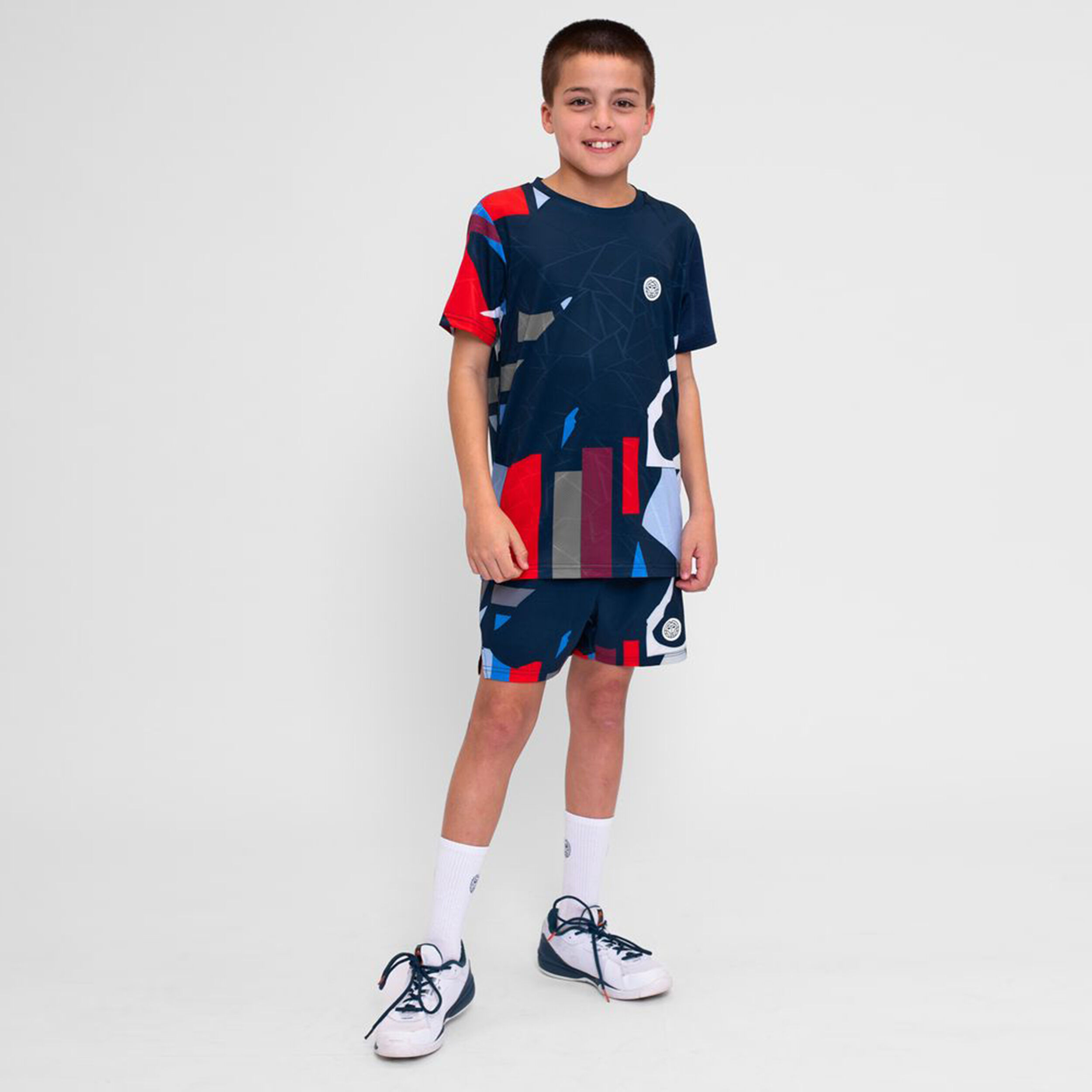 New York 2024 Junior T-Shirt Jungen - Dunkelblau, Mehrfarbig
