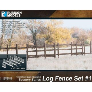 Log Fence Set