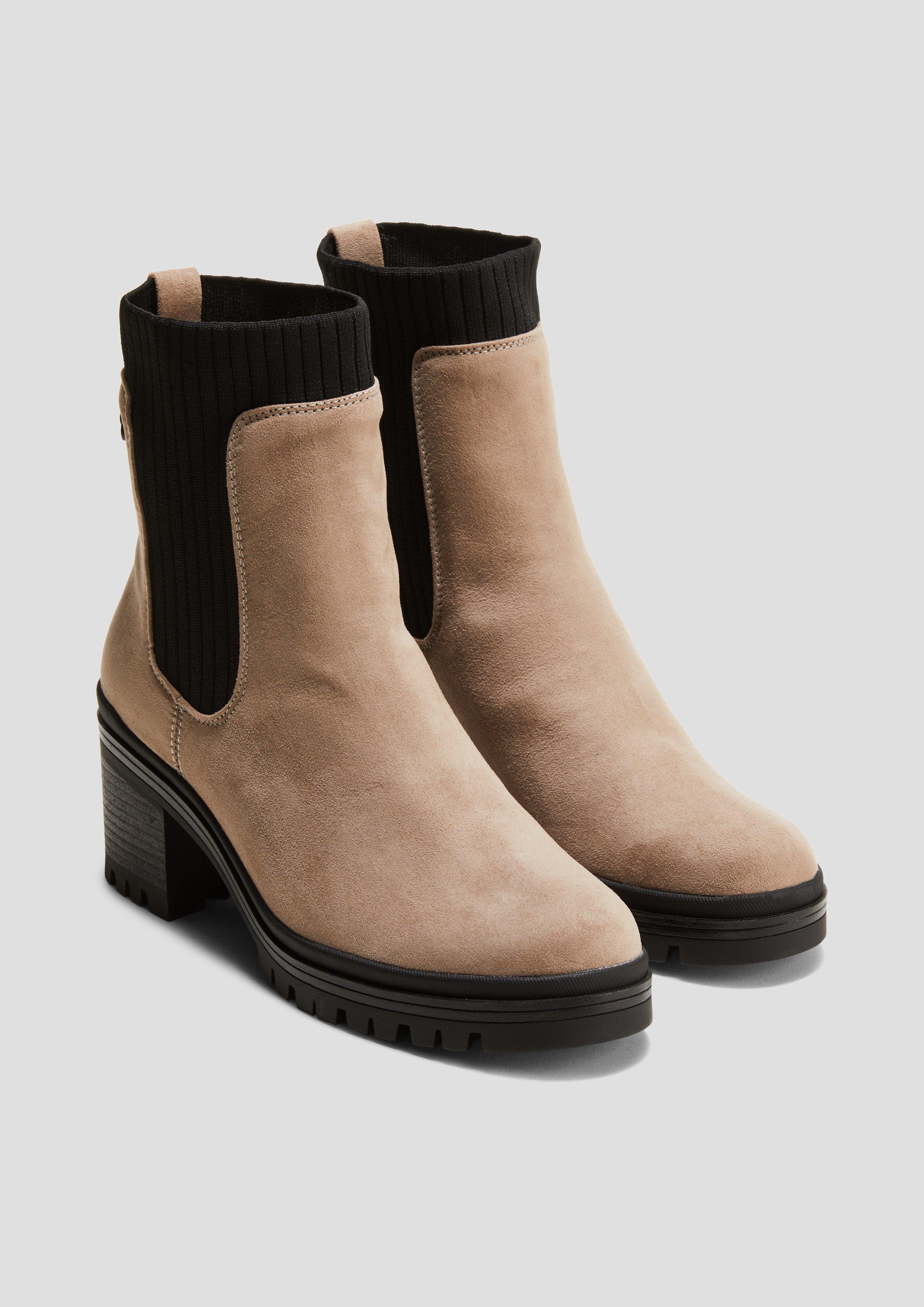 Stiefeletten mit Blockabsatz  6008340-341