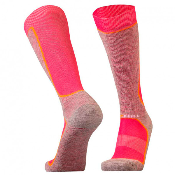 UphillSport - Saarua Alpine Ski 4-Layer Shin Cushioned M4 Merino - Skisocken