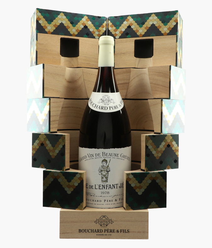 Beaune 1er Cru Grèves Vigne de l'Enfant Jésus - Coffret des 200 ans du Chateau 1978BOUCHARD PERE & FILS