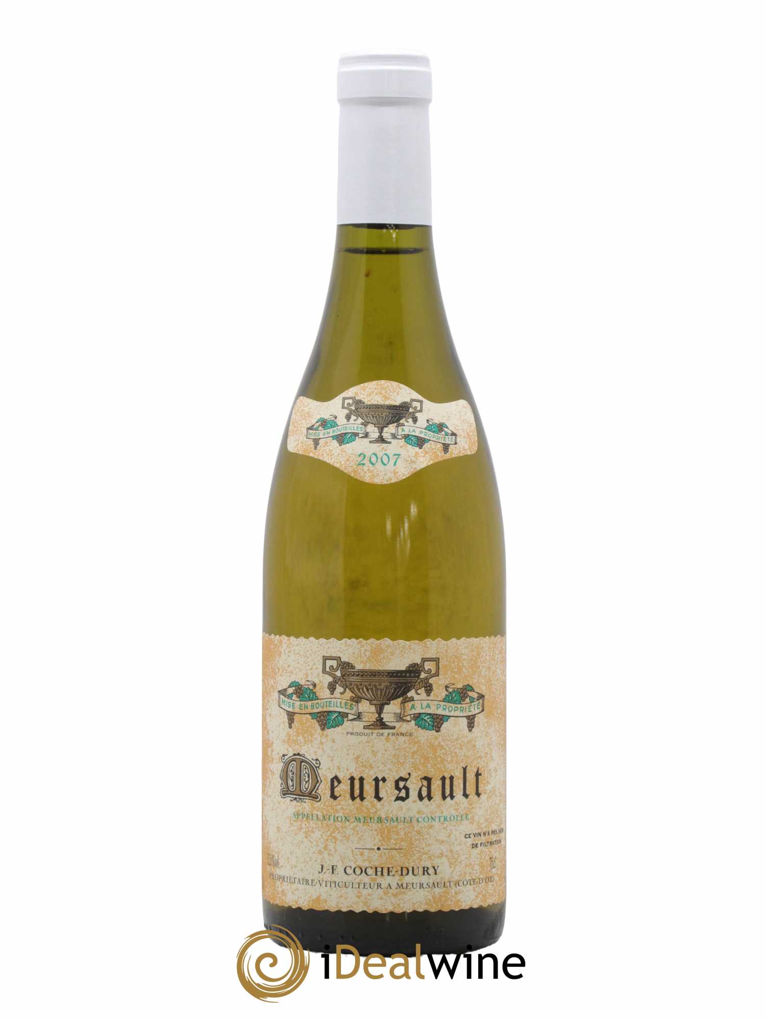 Meursault Coche Dury (Domaine)  2007 - Lot de 1 Bouteille