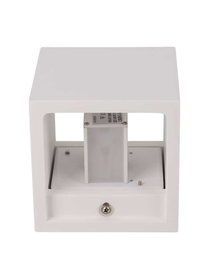 näve LED Wandleuchte in weiß - (L)11.5 cm x (B)11.5 cm x (H)11.5 cm - EEK G günstig kaufen onesize