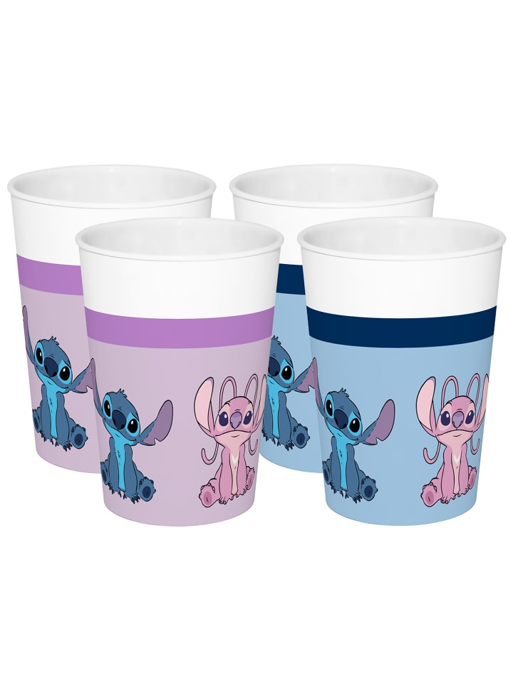 Geda Labels Trinkbecher Stitch in Lila - 330ml günstig kaufen onesize