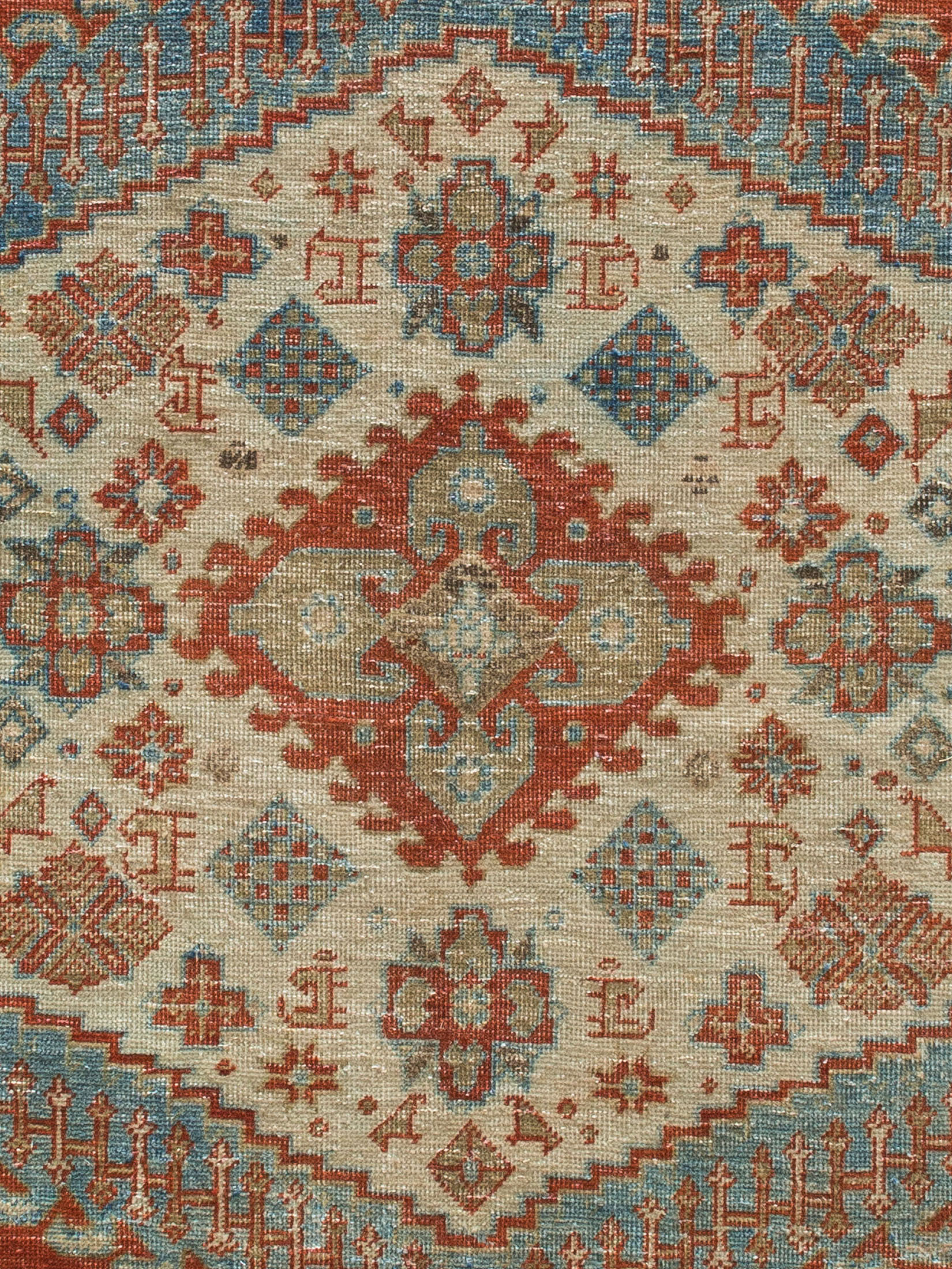 Sarough Mahal Vintage ca. 235 x 370 cm, Unikat / Einzelstück