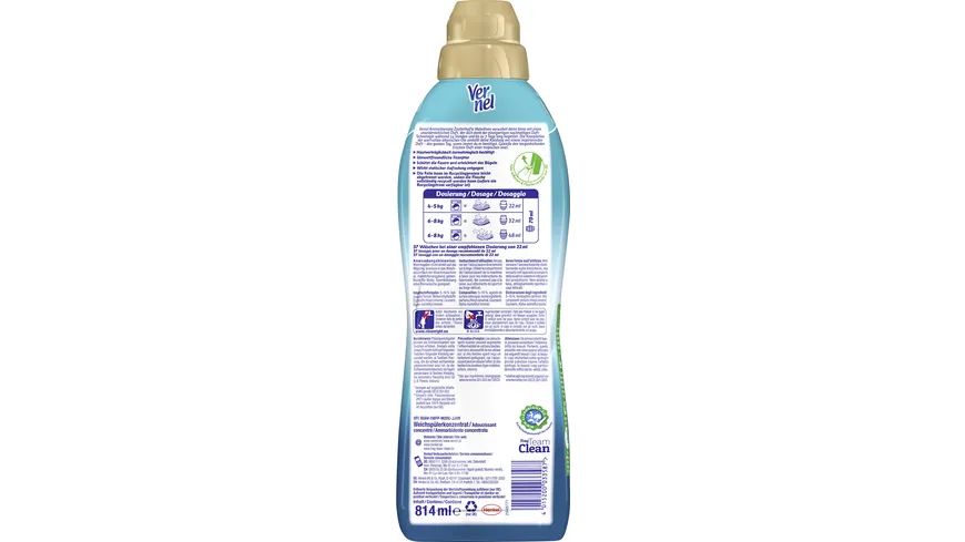 Vernel Weichspüler Aromatherapie Zauberhafte Malediven 37 WL 814 ml