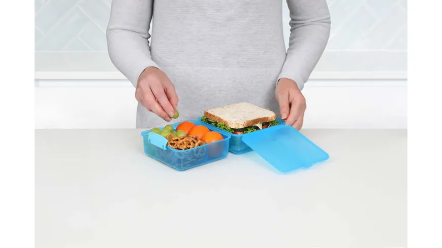 sistema Lunchbox LUNCH CUBE 1,4l Achtung: diesen Artikel gibt es in verschiedenen farblichen Ausführungen. Sie erhalten nur 1 Artikel (zufällige Auswahl im Lager). Eine Vorauswahl ist leider nicht möglich.