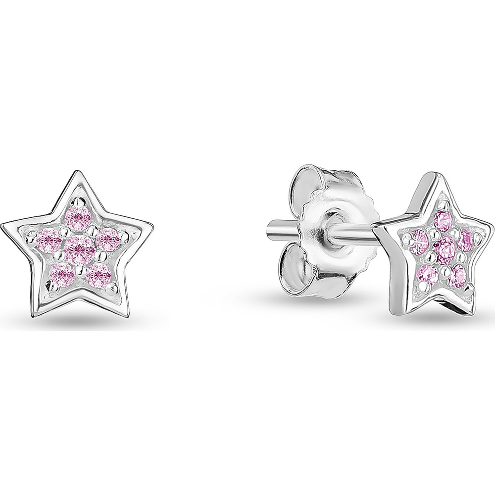 FAVS Boucles d'oreilles à fermoir à poussette 925 Argent Boucles d'oreilles