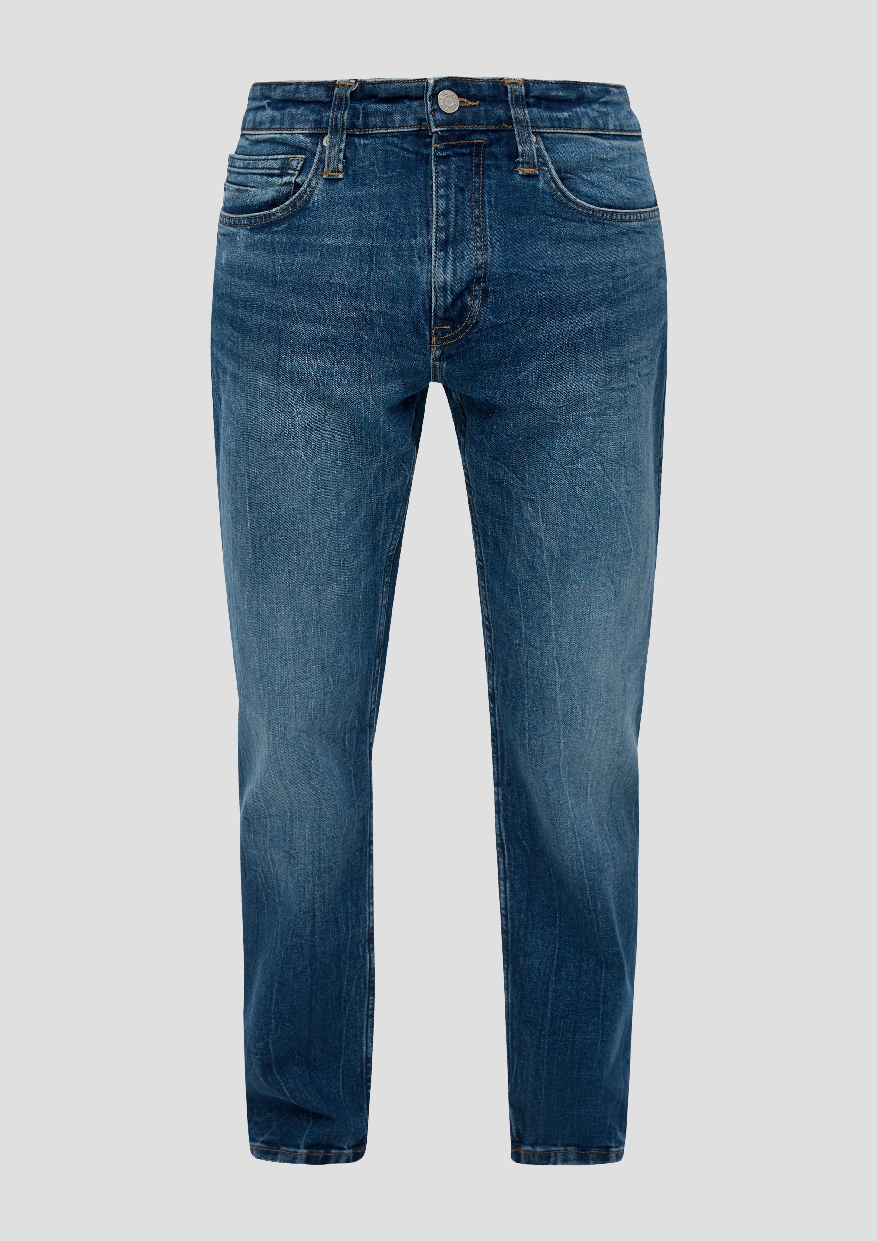 Jeans Mauro / Regular Fit / Hight Waist / Tapered Leg  2141683-66Z4
