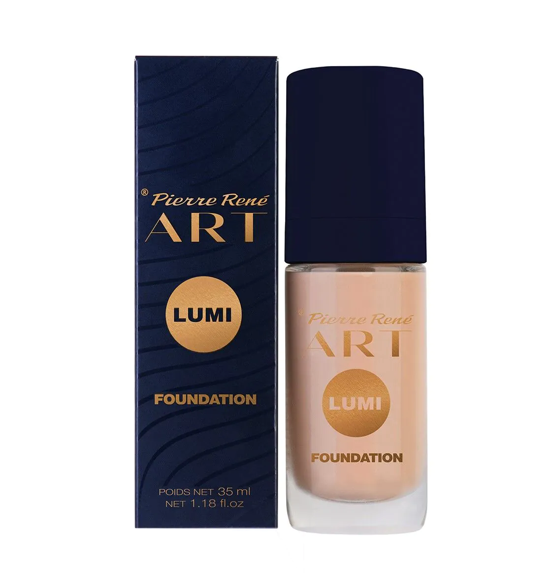 Pierre Rene Art Lumi Touch - Iluminirajući fluid 01 Porculan 35ml