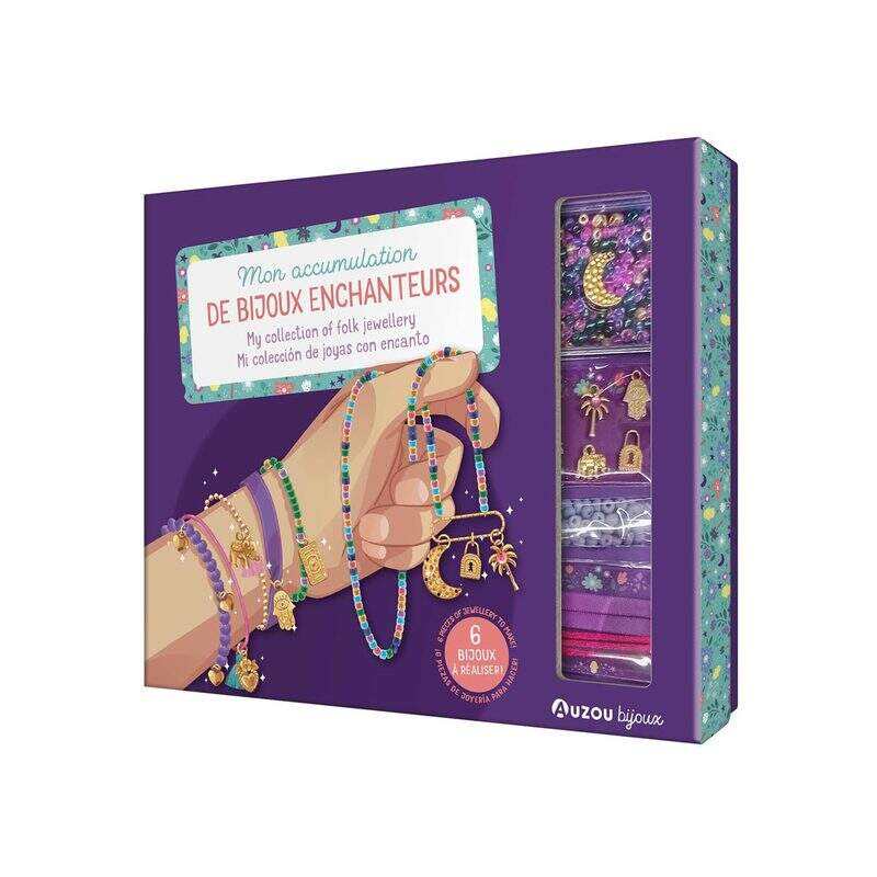 Coffret Mon accumulation de bijoux enchanteurs - Auzou