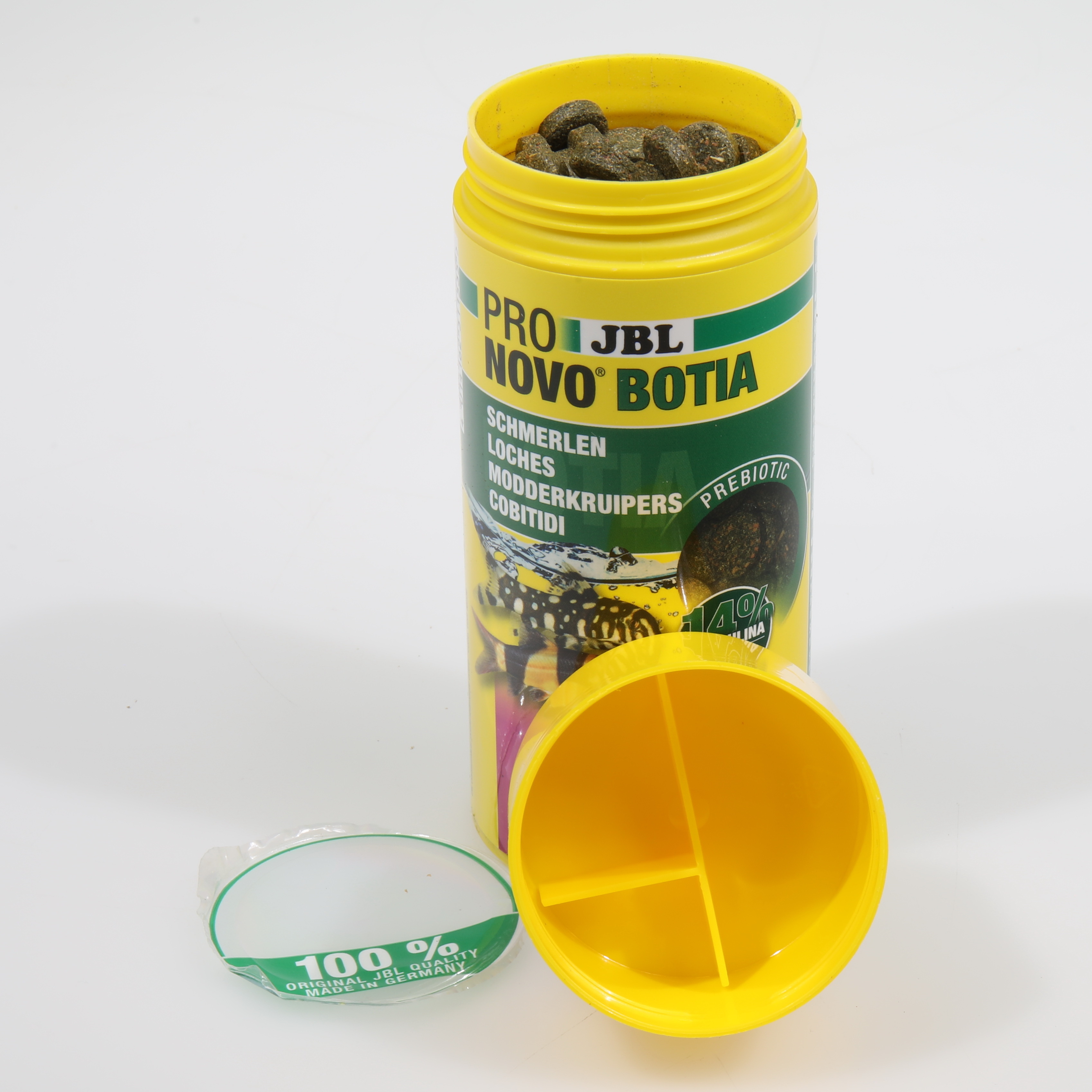 JBL Hauptfutter JBL PRONOVO BOTIA Futtertabletten für alle Schmerlen M 250 ml