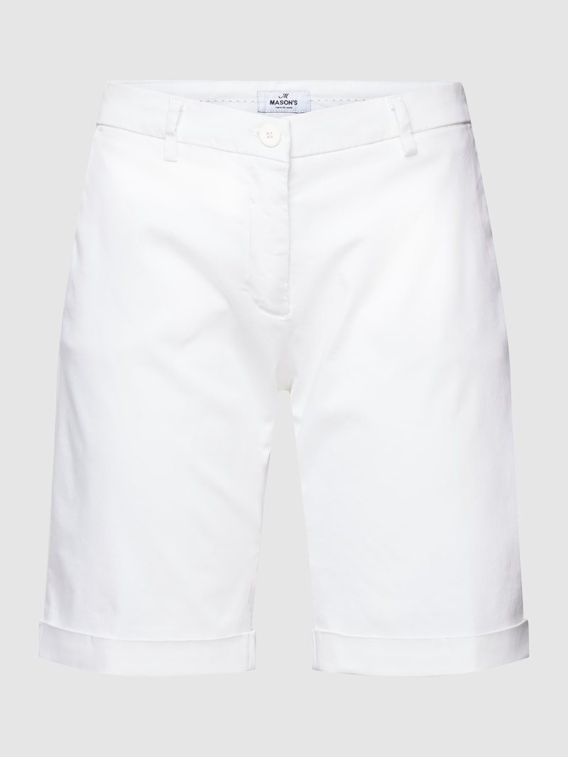 Bermudas mit Stretch-Anteil Modell 'NEW YORK BERMUDA' in weiß