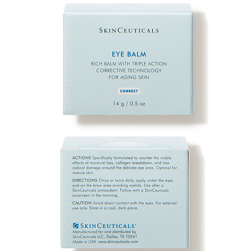 SkinCeuticals EYE BALM Soin hydratant anti poches contour des yeux
