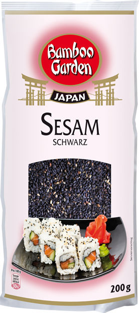Bamboo Garden Sesam schwarz