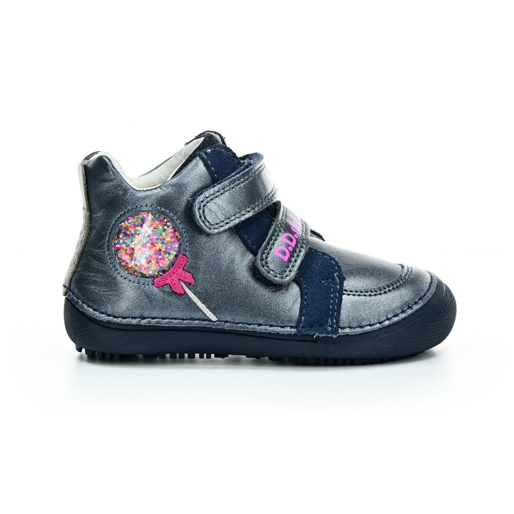 D.D.Step S063-42804 Royal Blue Barfußstiefeletten