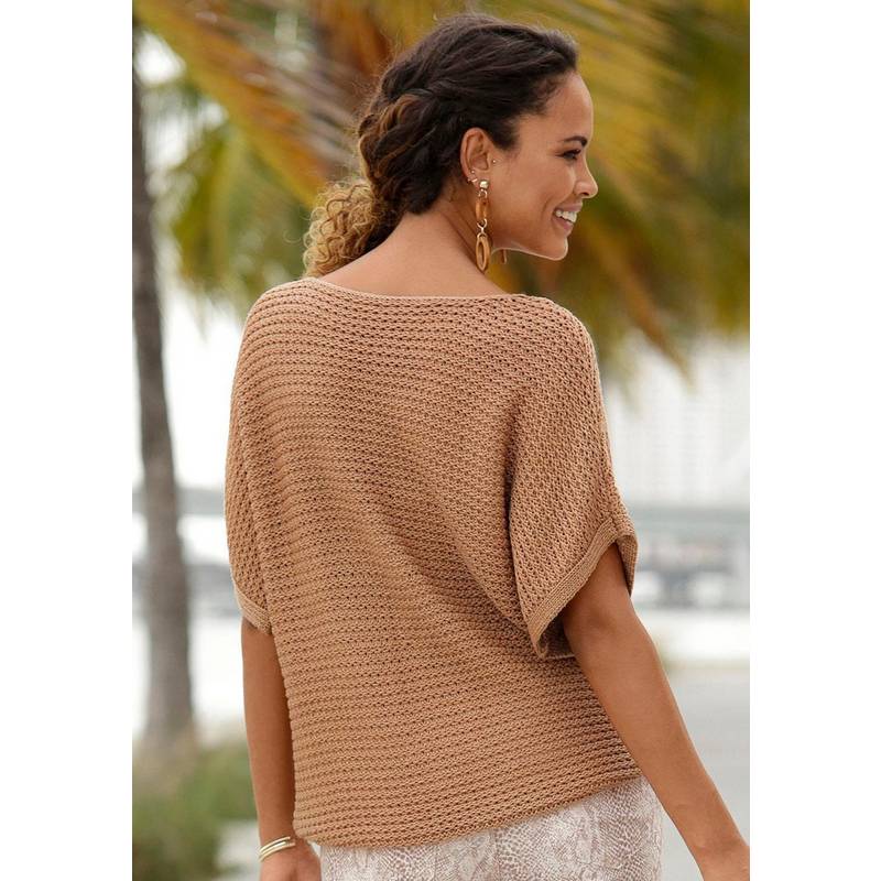 Lascana Rundhalspullover Damen