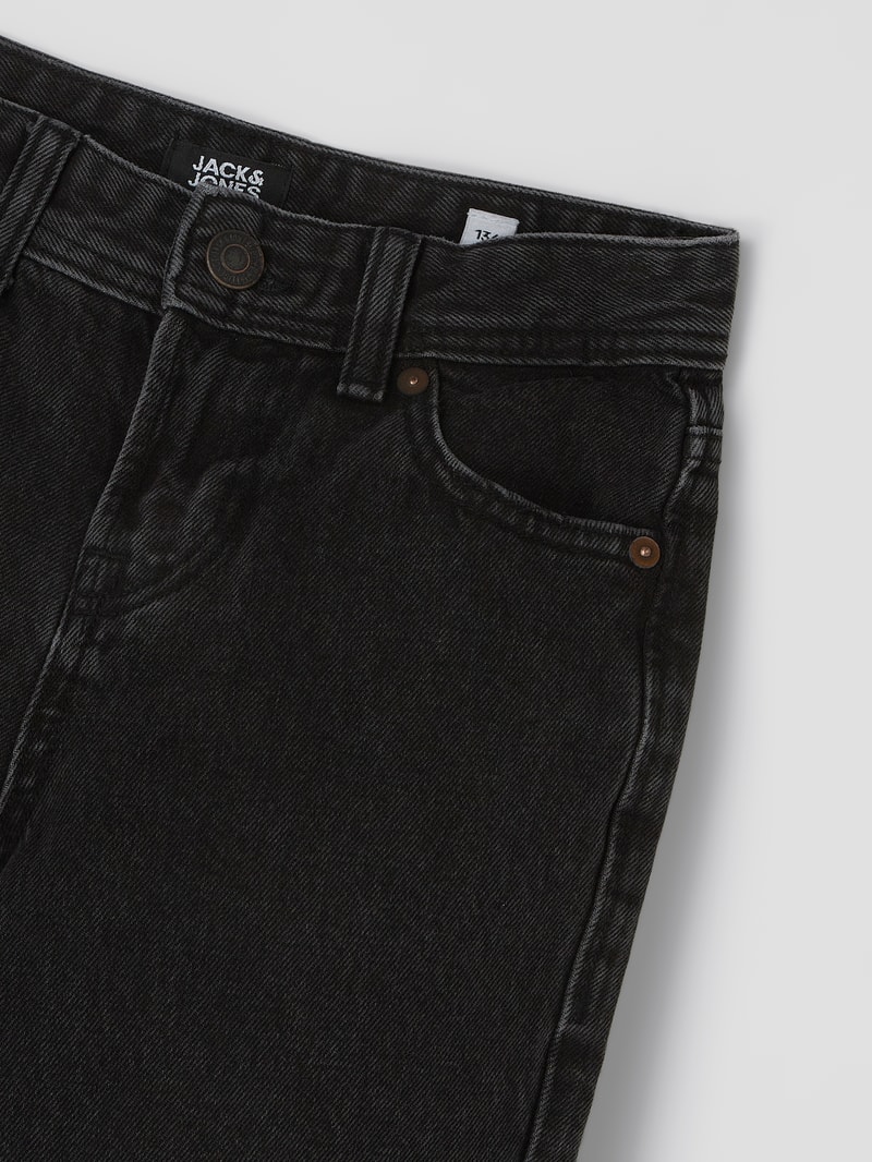 Jeans aus Denim Modell 'Chris' in schwarz