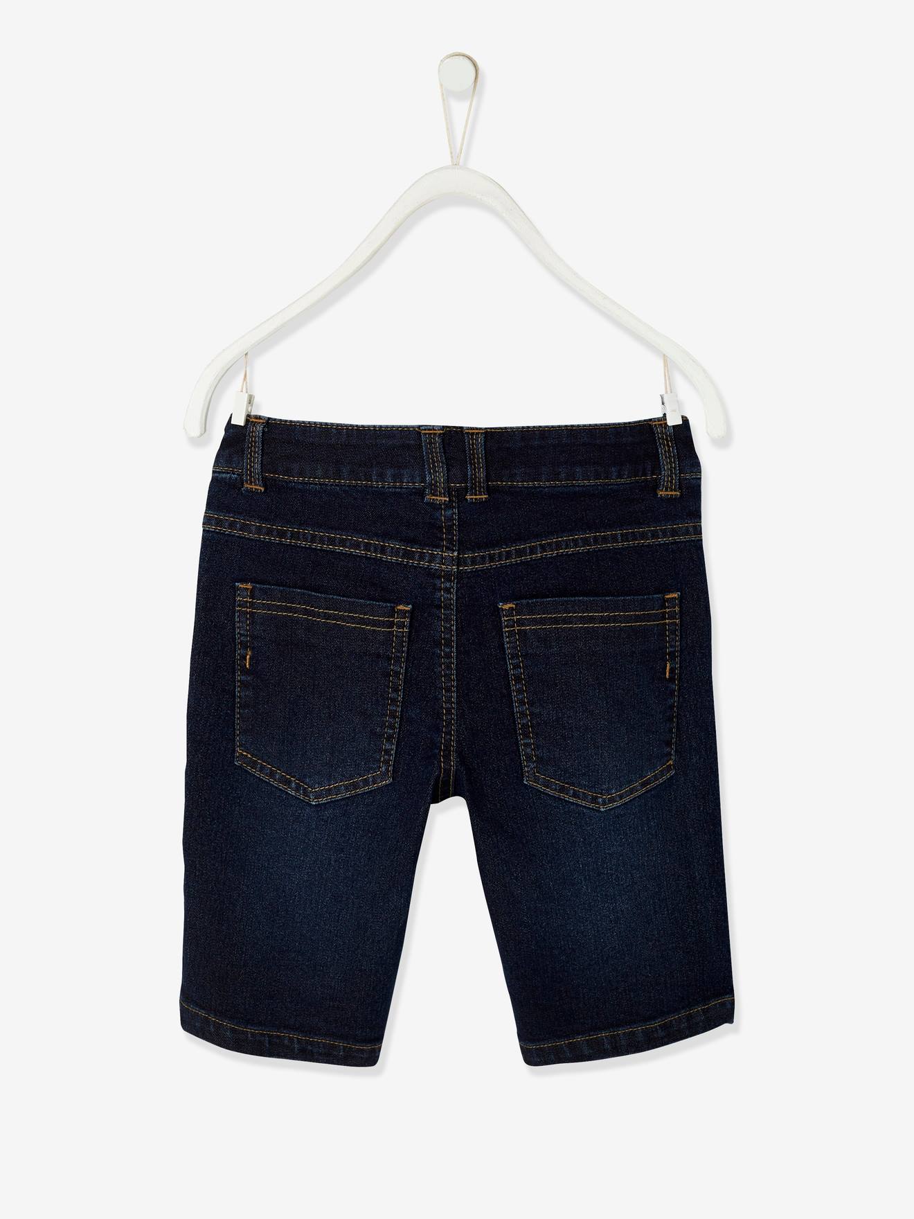Bermuda en jean Basics garçon denim brut
