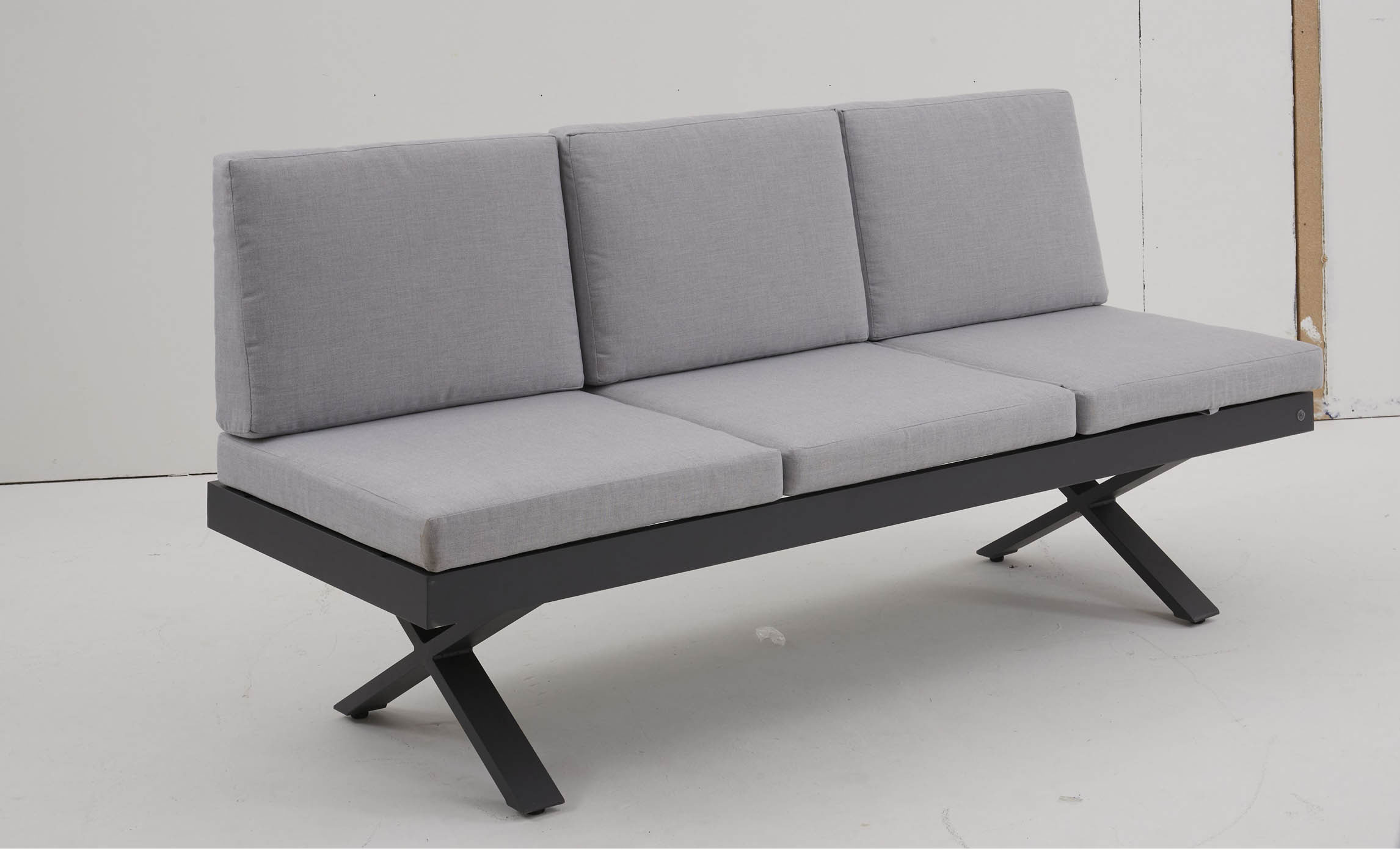 OUTDOORGartensofa Klappfunkt. links