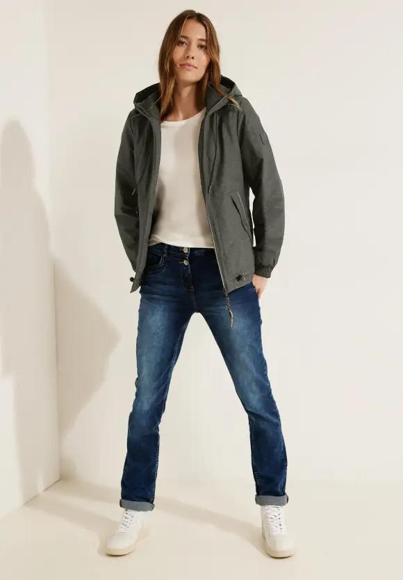 CECIL Padded Melange Windbreaker