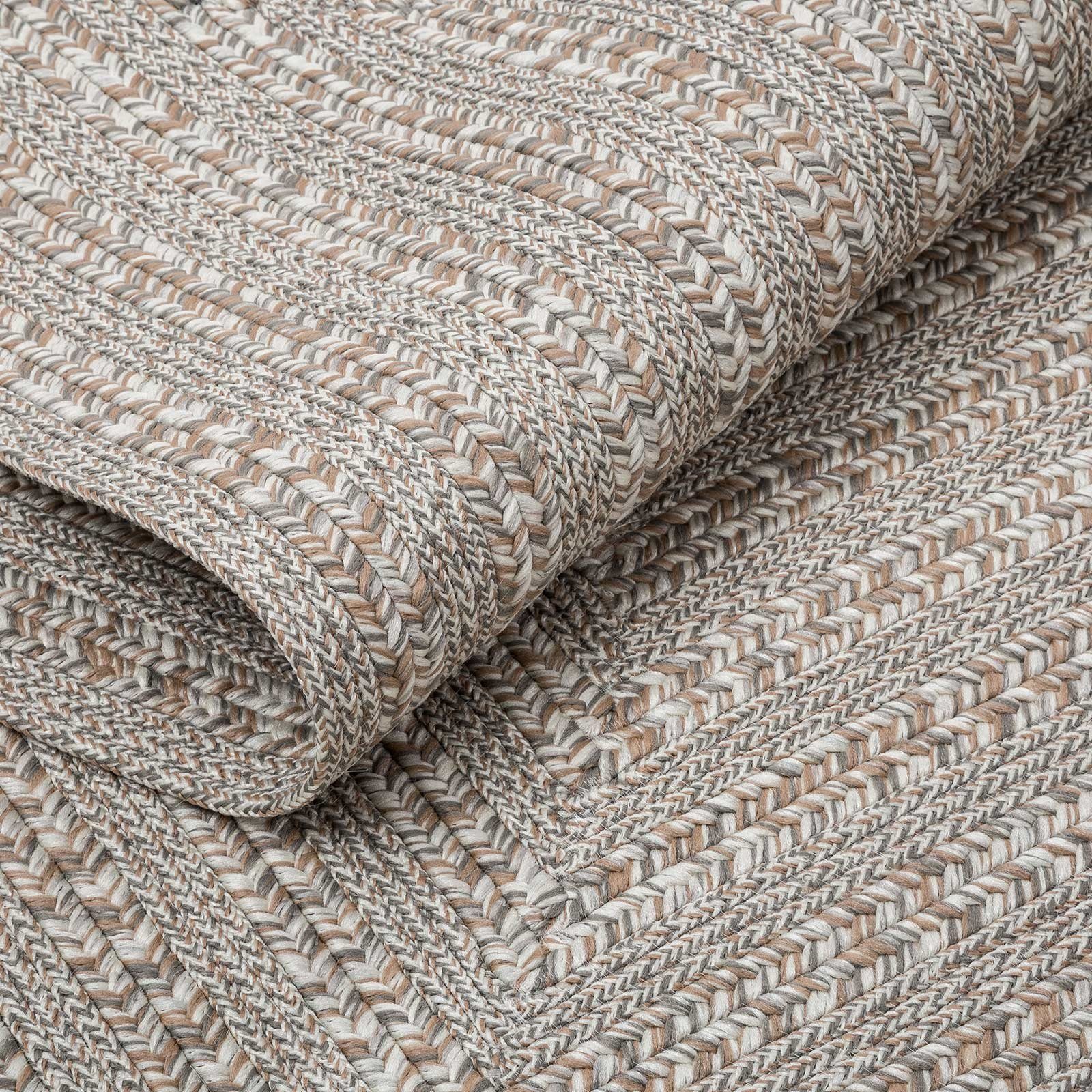 Outdoorteppich Azure, Taleta, Höhe: 7.5 mm, In-, Outdoor Teppich Wetterfest, Handgewebt, Balkon Teppich, Garten Teppich, Wohnzimmer Teppich, 70 × 140 cm
