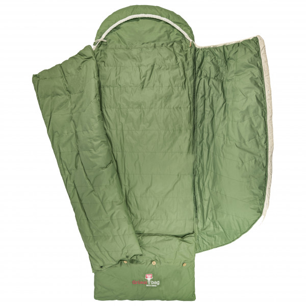 Grüezi Bag - Biopod DownWool Nature Comfort - Daunenschlafsack