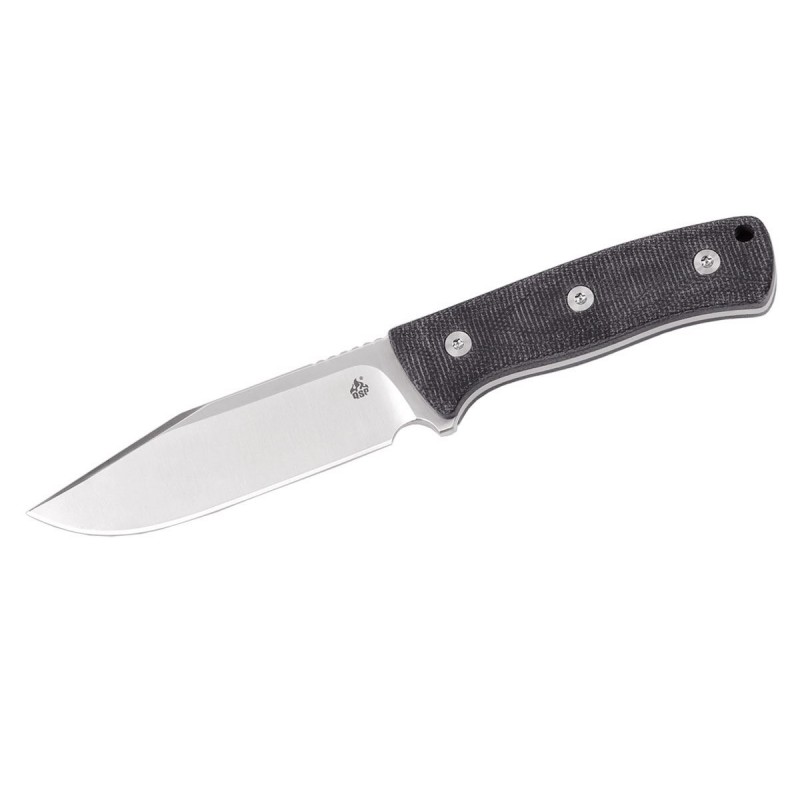 QSP Bison QS134-C Fixed Blade Green Micarta