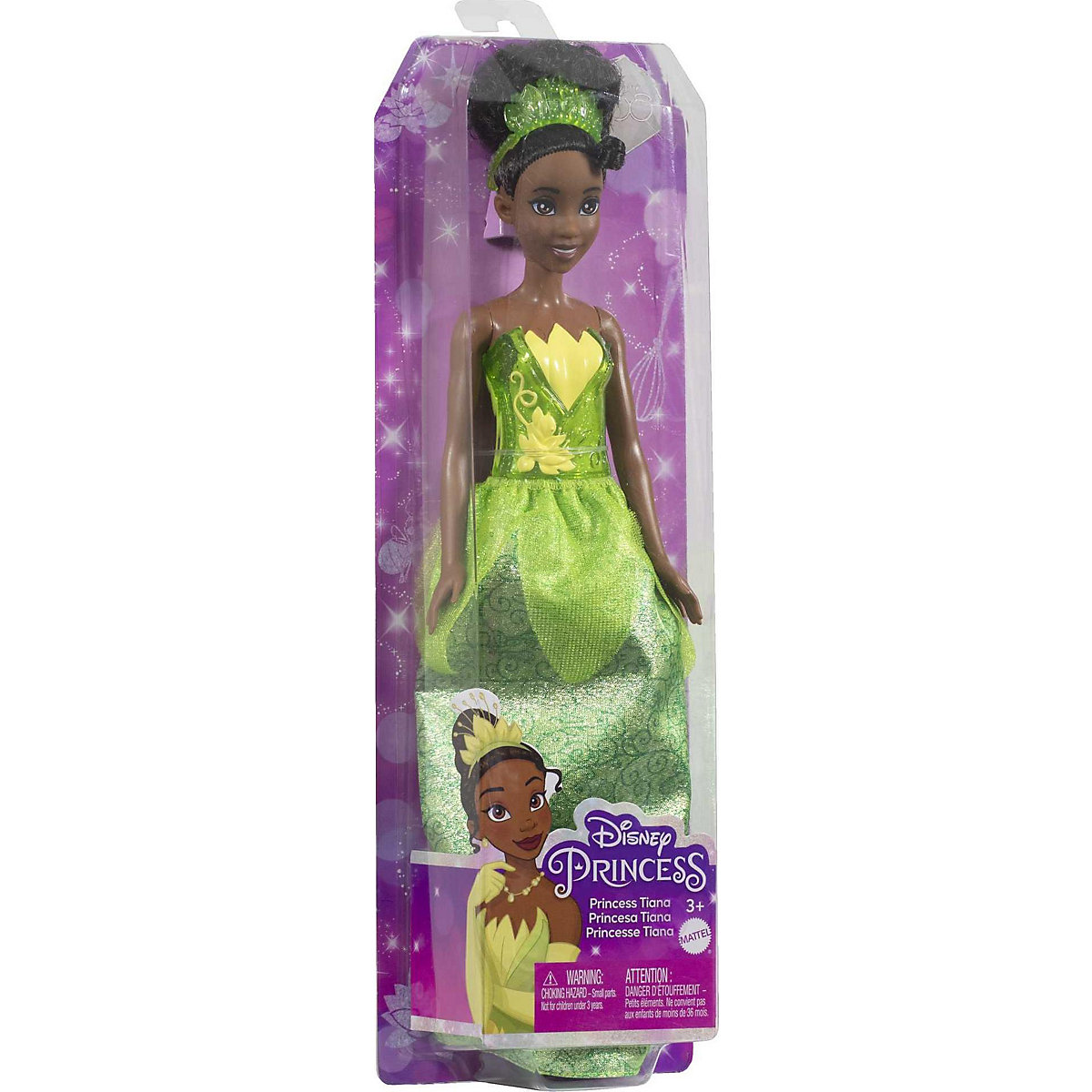 Prinzessin-Spielzeug, Tiana-Modepuppe mit Accessoires