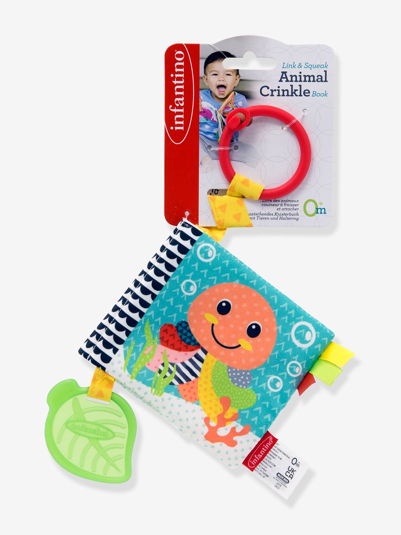Infantino Baby Stoffbuch mit Krake INFANTINO - mehrfarbig