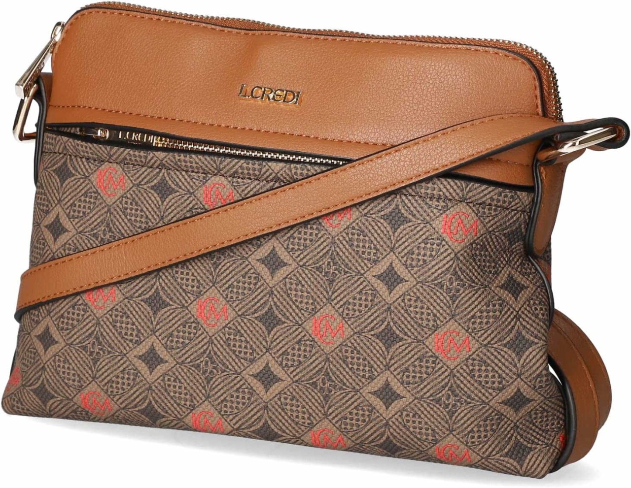 L. CREDI Handtaschen braun