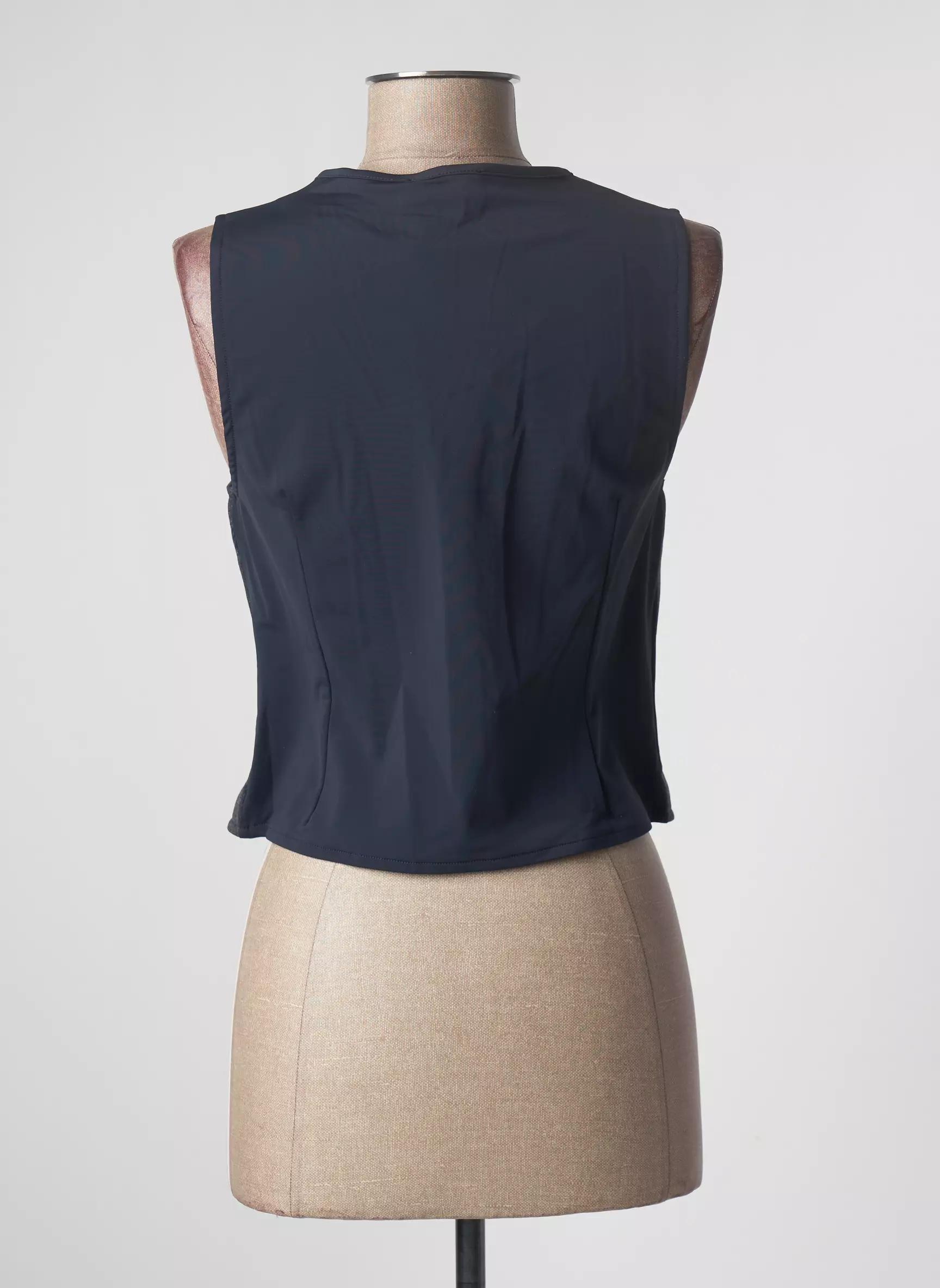Hbt Gilet Femme couleur bleu
