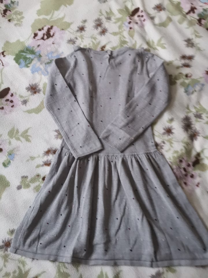happy girls by Eisend Strickkleid in Taupe günstig kaufen 128