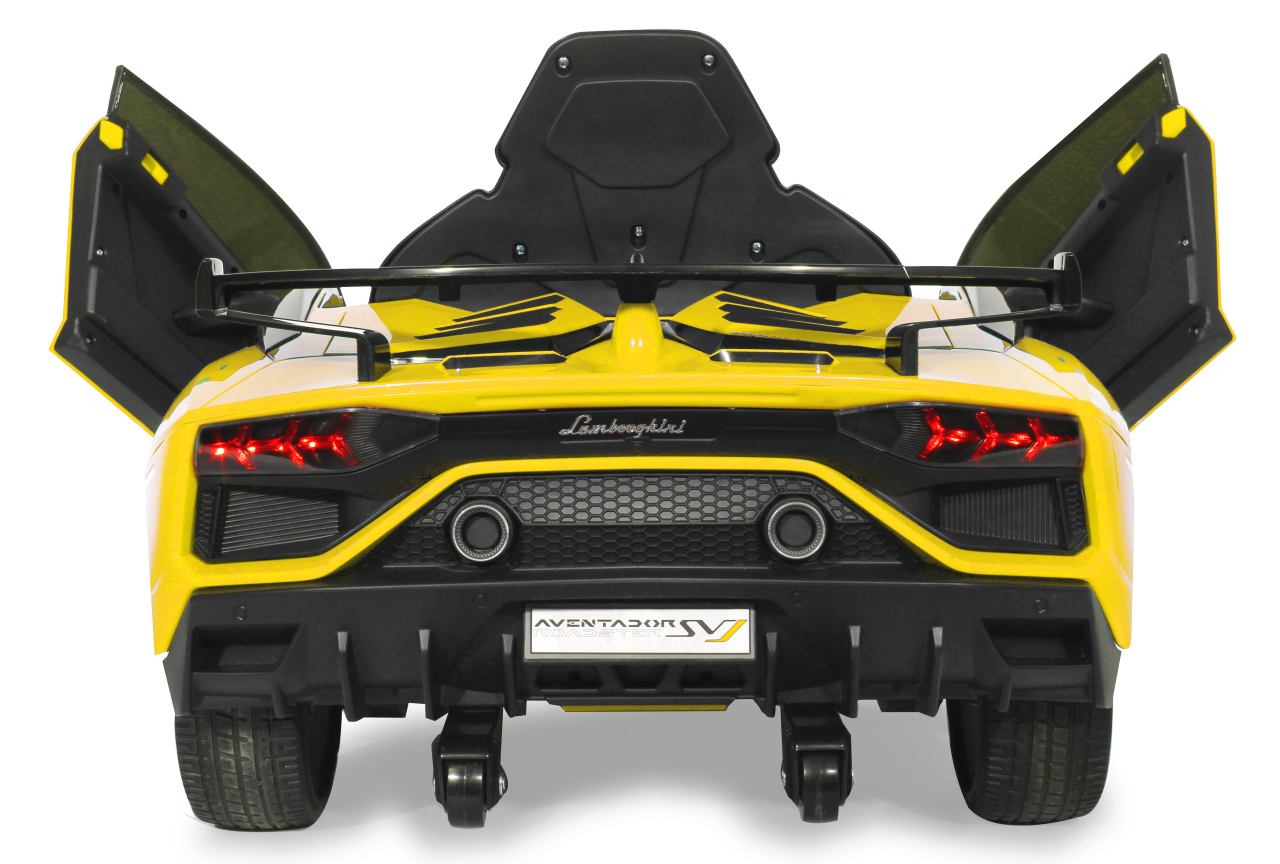 Jamara e.K. JAMARA-460689-Ride-on Lamborghini Aventador SVJ gelb 12V