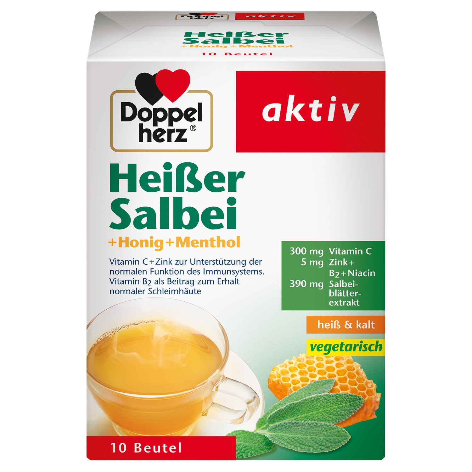 heißer Salbei+Honig+Menthol Granulat