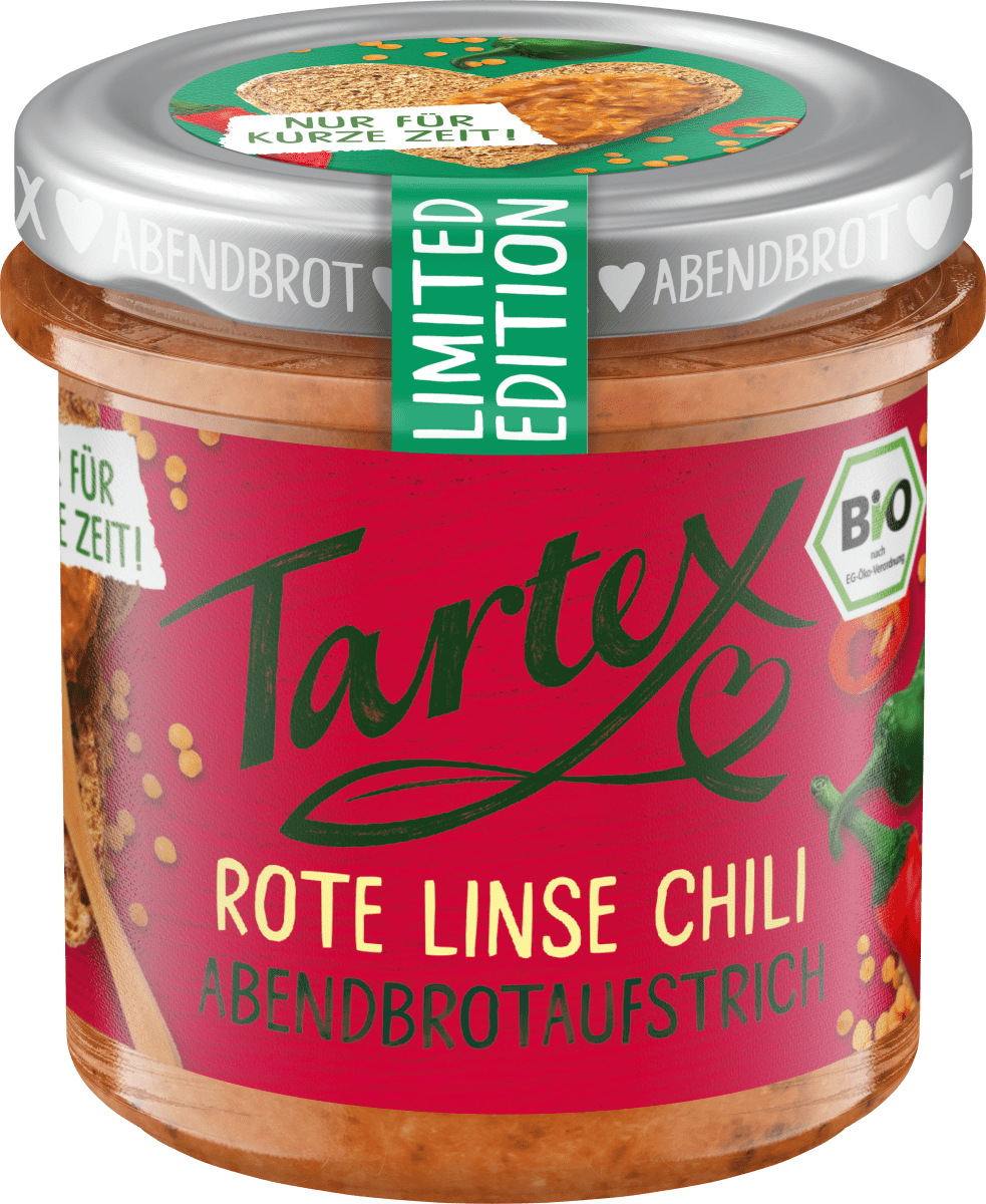 Brotaufstrich Rote Linsen Chili, 140 g