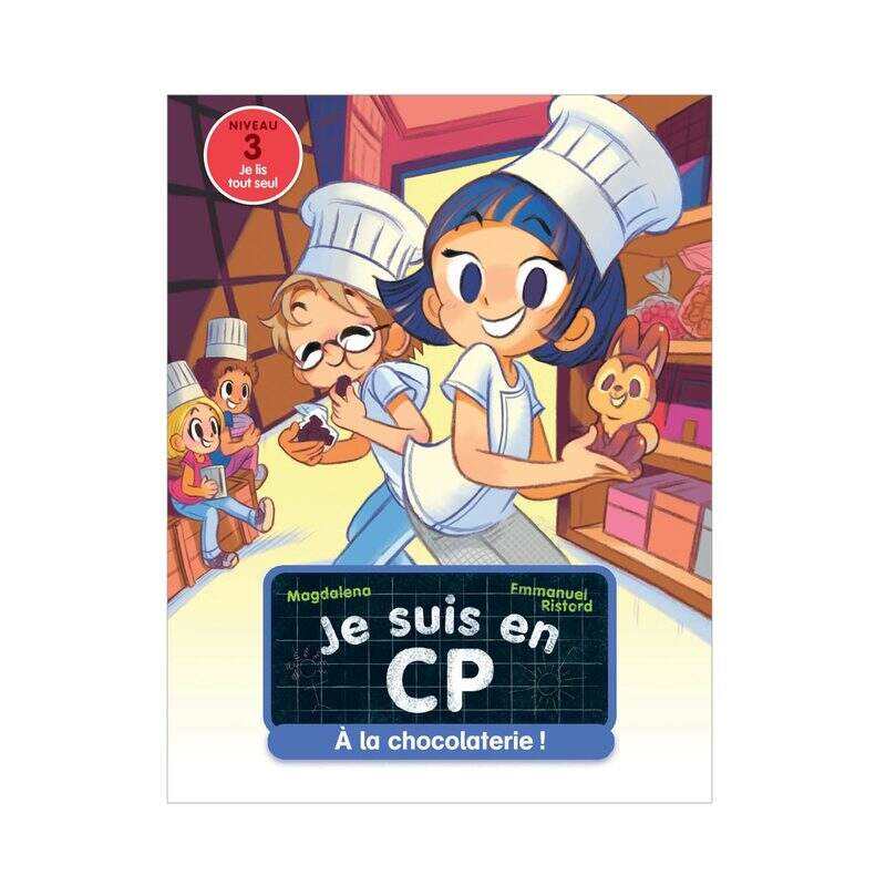 Livre Je suis en cp, à la chocolaterie - Flammarion