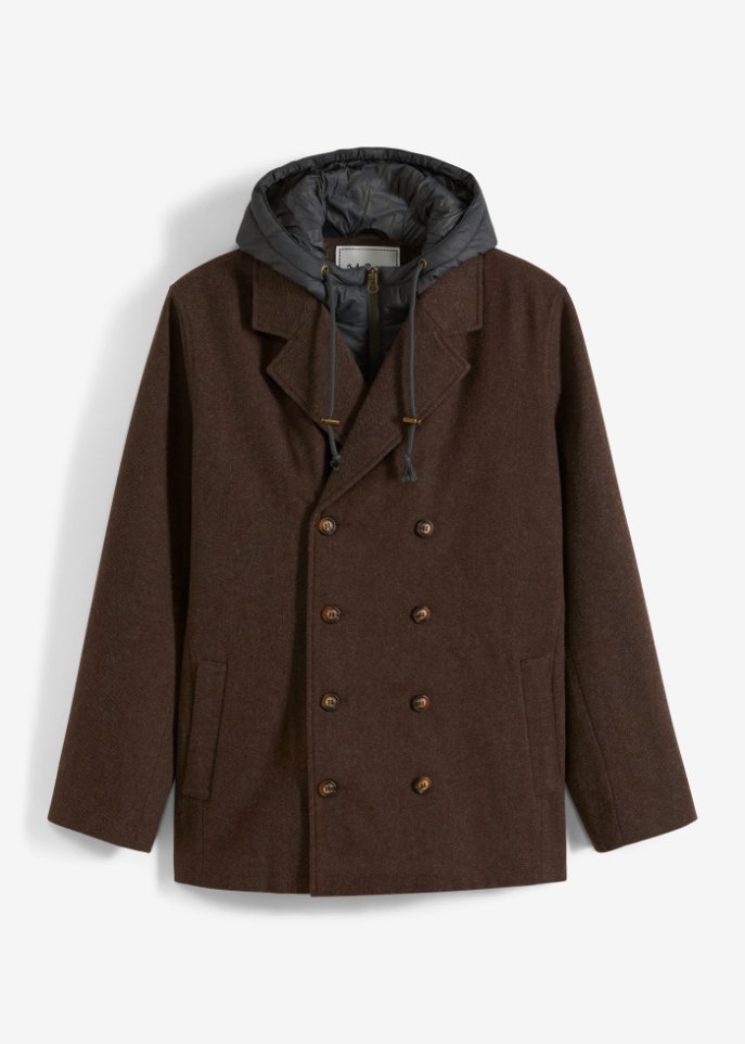 Winter-Cabanjacke 2 in 1 Optik